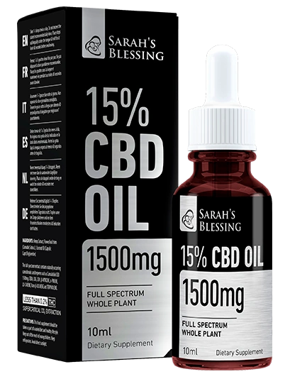 Olej CBD 15 % 1500 mg