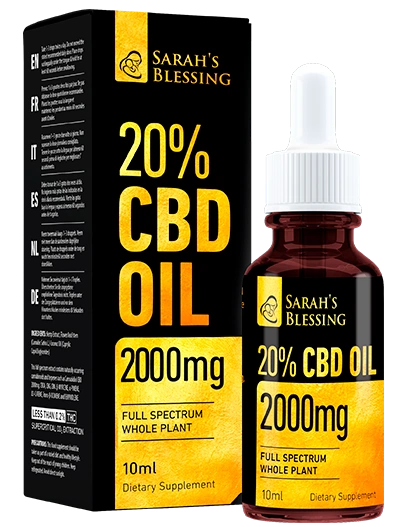 Olej CBD 20 % 2000 mg