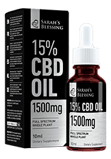 Olej CBD 15 % 1500 mg