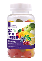 Żelki owocowe CBD 900 mg